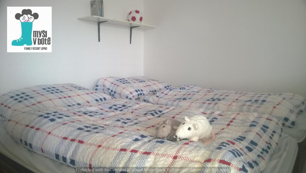 Mysi V Bote Lipno Apartamento Lipno nad Vltavou Quarto foto